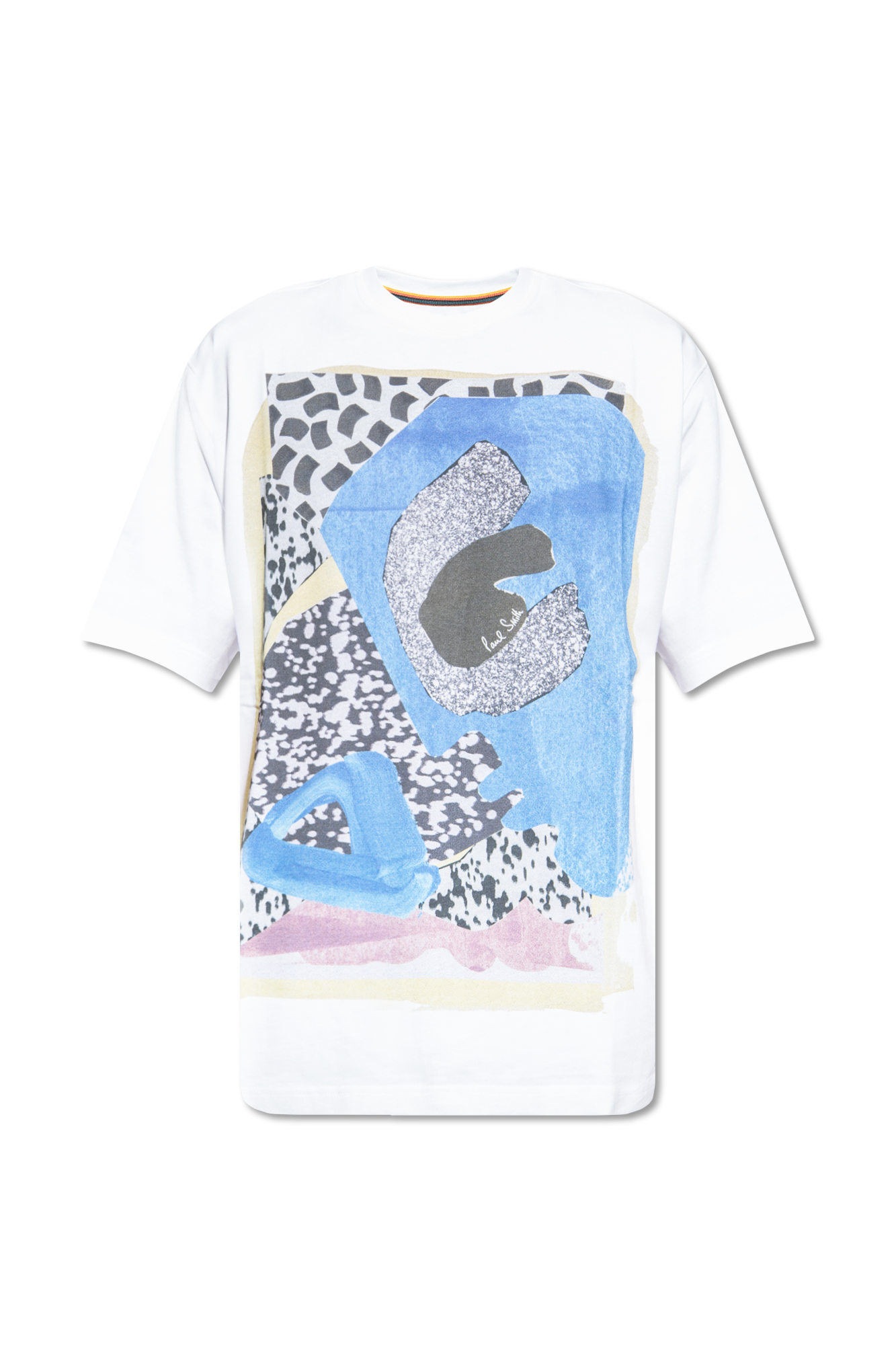 White Printed T-shirt Paul Smith - Vitkac Canada